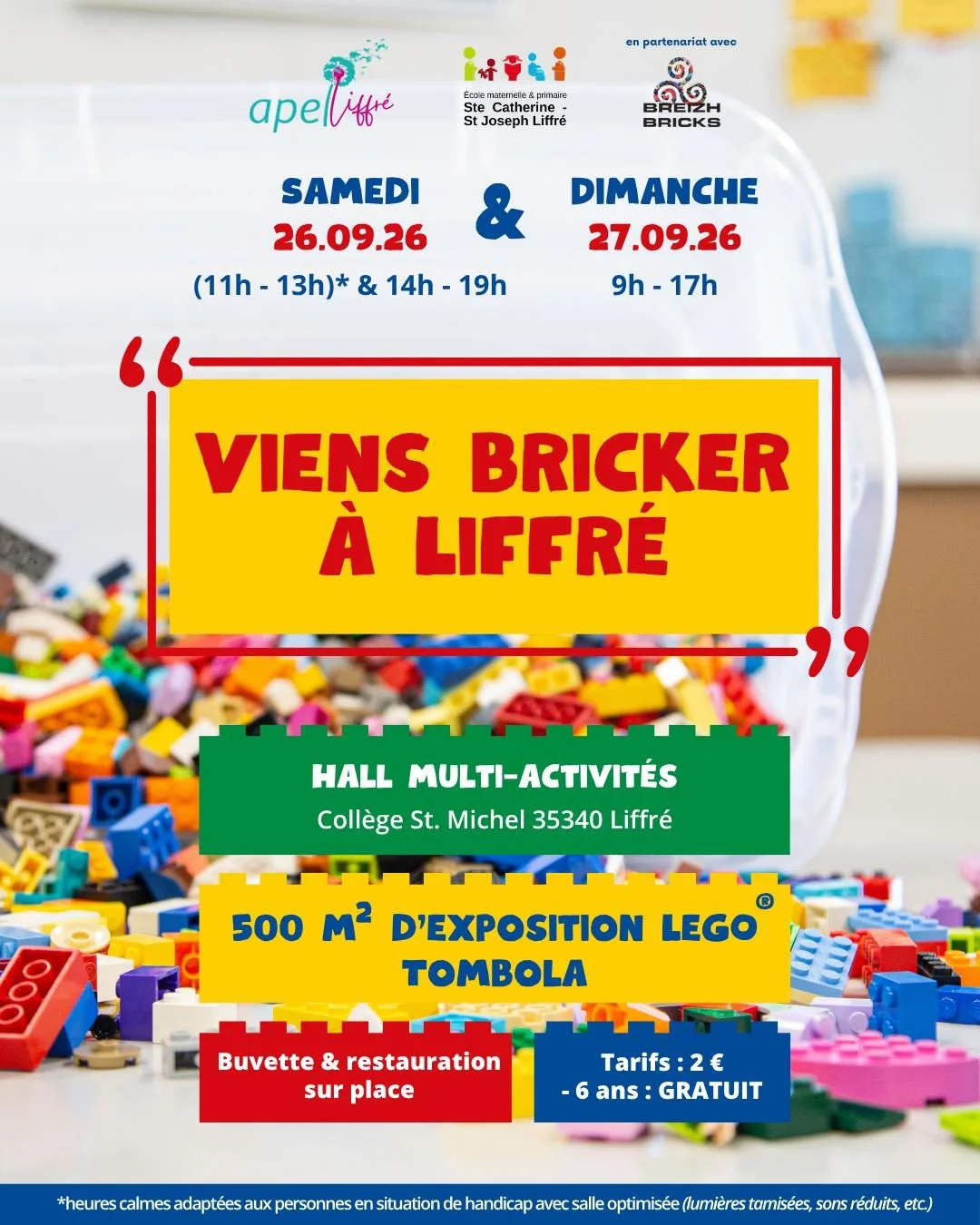 Viens bricker à Liffré – Expo LEGO®