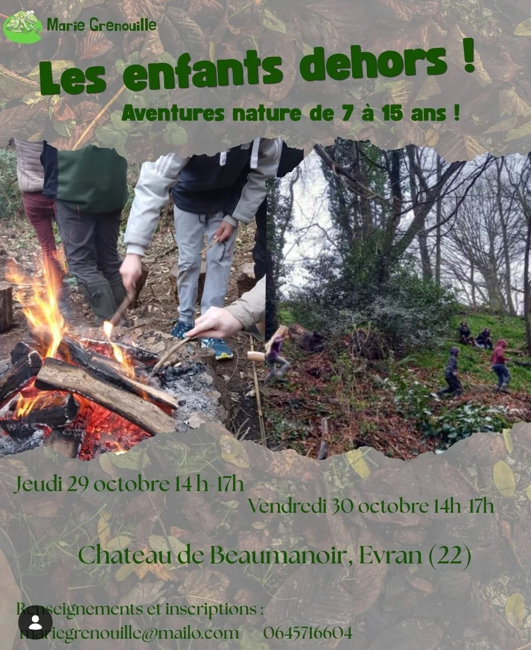 Les Enfants dehors ! – Aventures nature