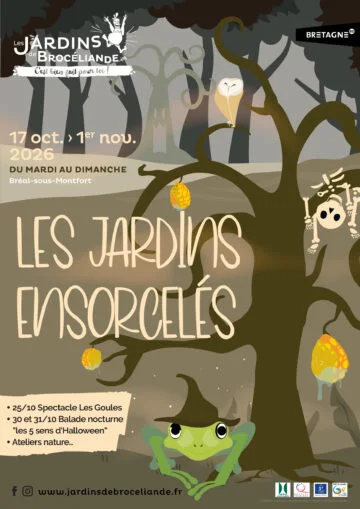 Les Jardins ensorcelés – Halloween aux Jardins de Brocéliande