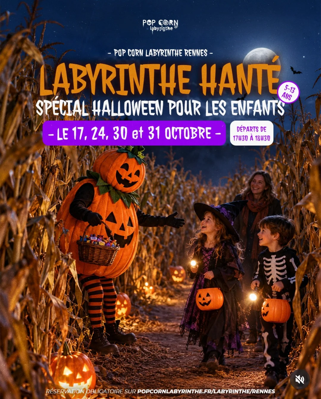 Le Labyrinthe Hanté Halloween