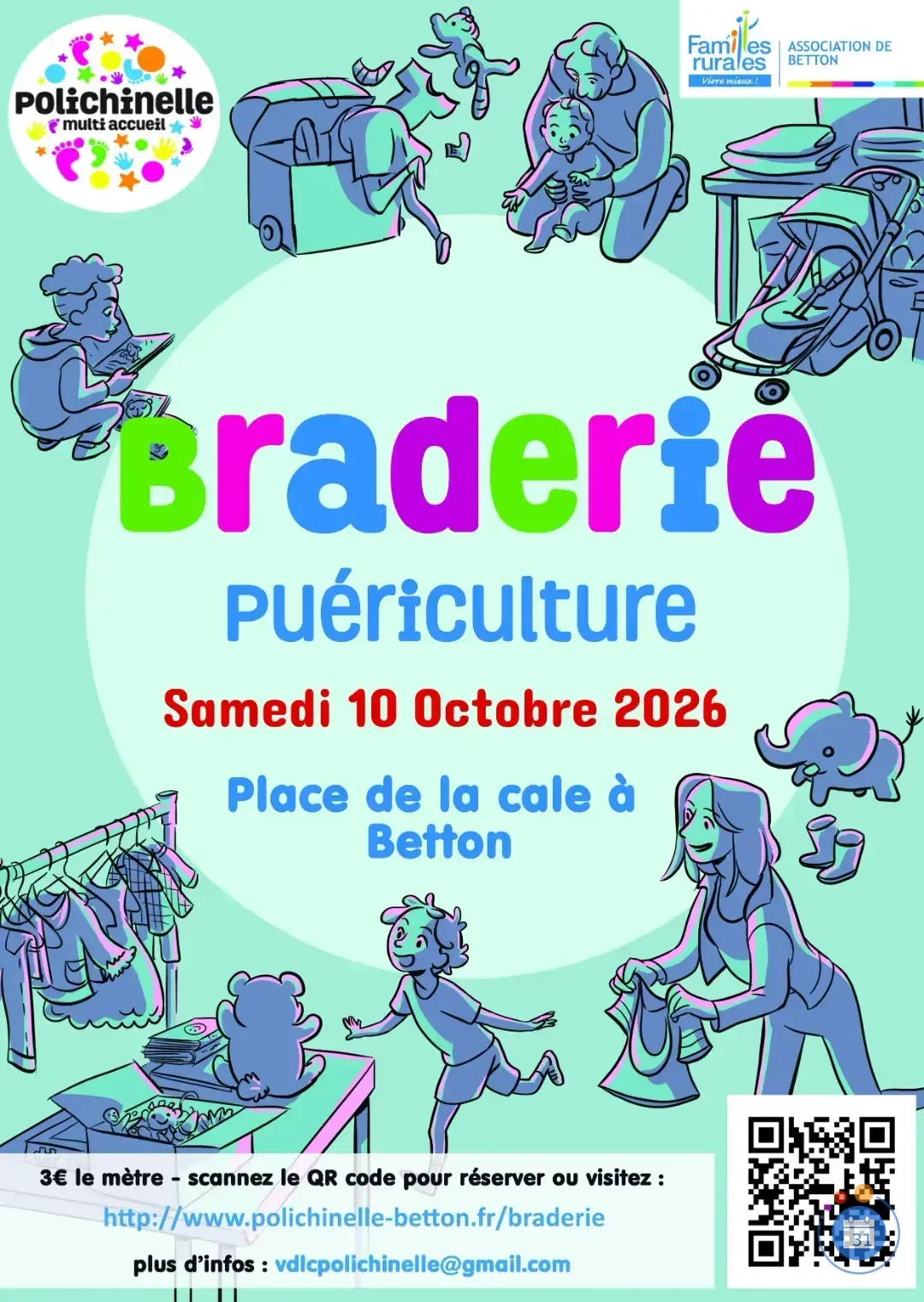 Grande braderie puériculture de Betton
