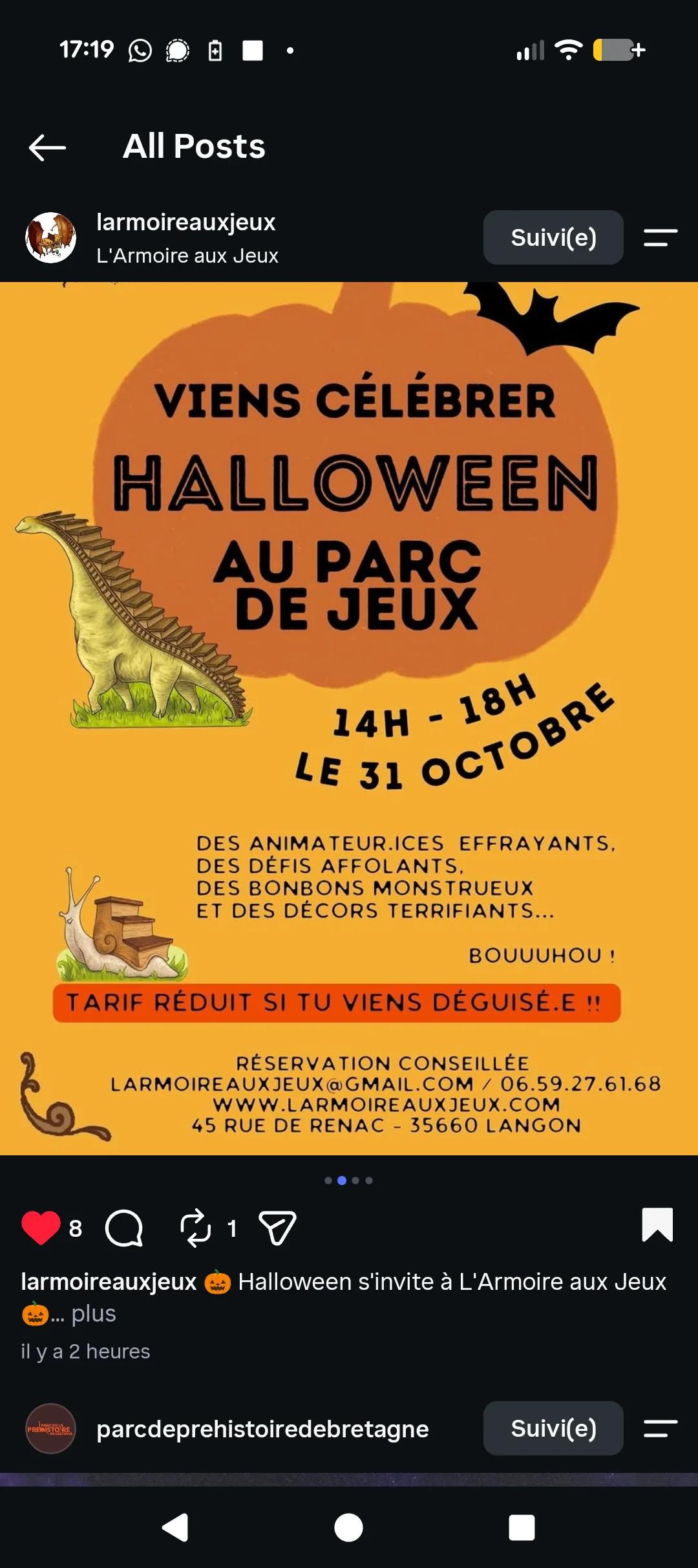 Halloween à L'Armoire aux Jeux : défis et jeux insolites