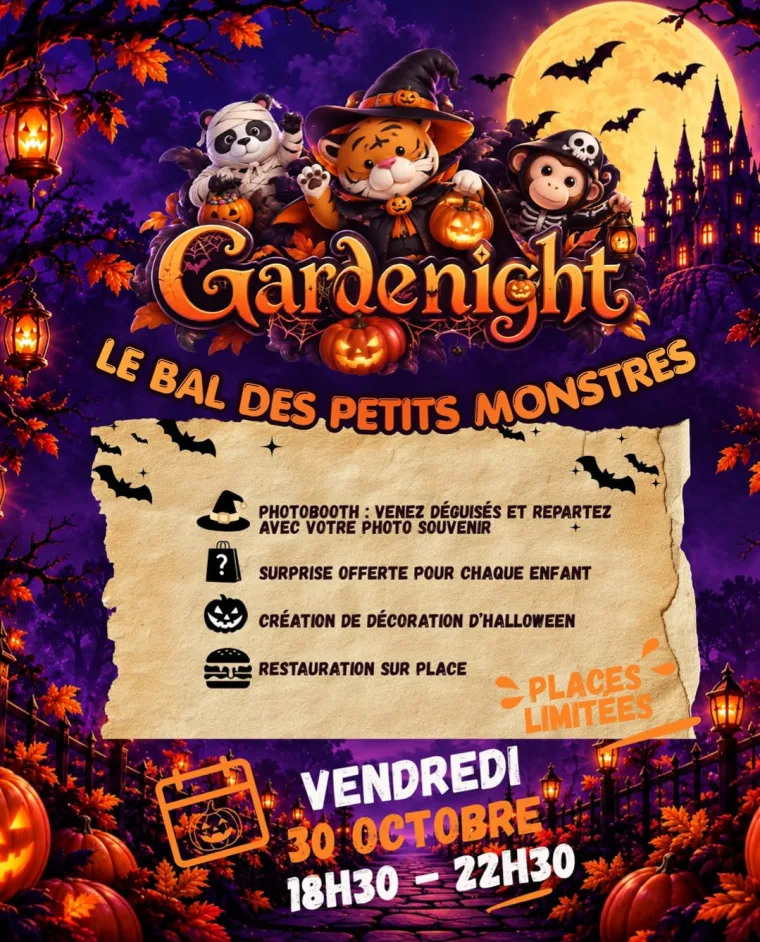 Gardenight : le Bal des Petits Monstres chez Gardenoo