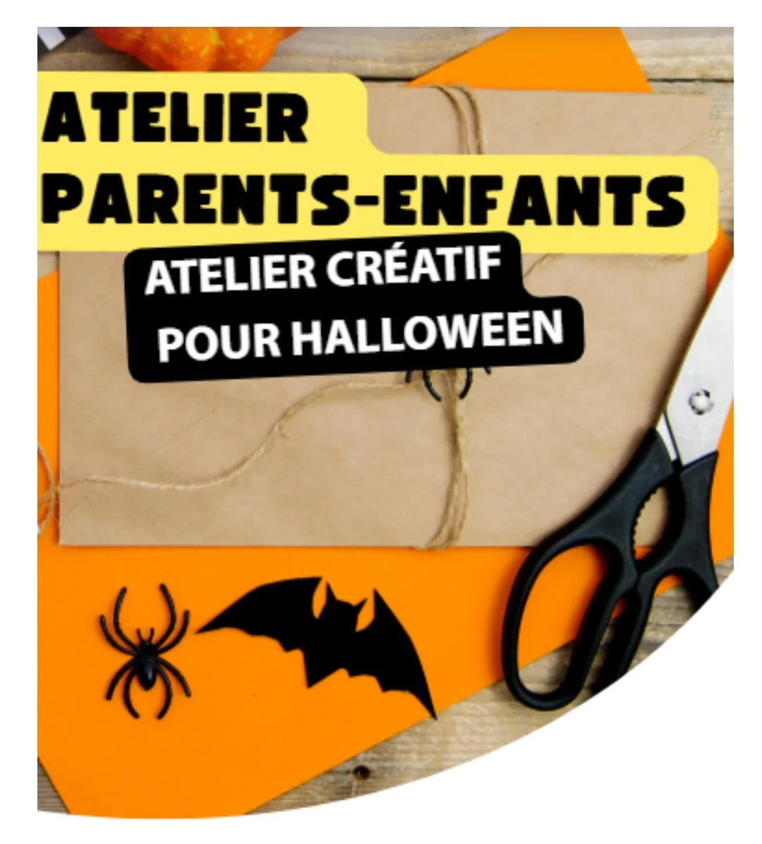 Atelier d'halloween parent/enfant à Rennes