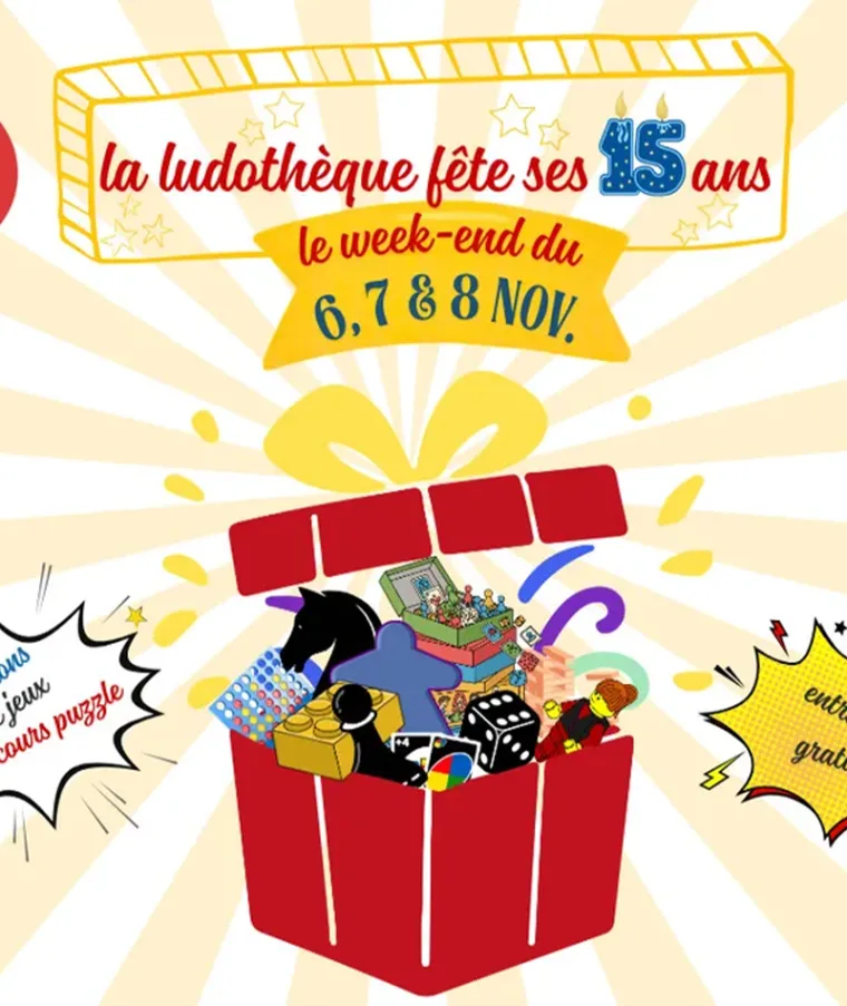 La ludothèque Quai des Jeux fête ses 15 ans à Chantepie