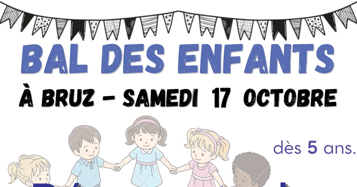 Bal des enfants : danses bretonnes à Bruz
