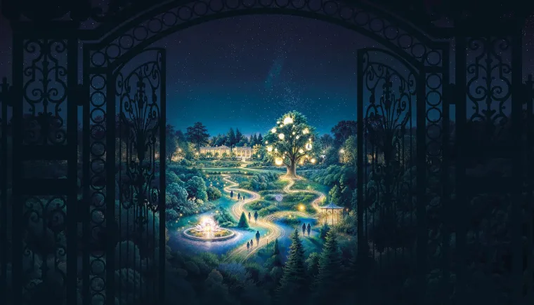 Les Luminéales du Thabor : une balade féerique de Noël à Rennes