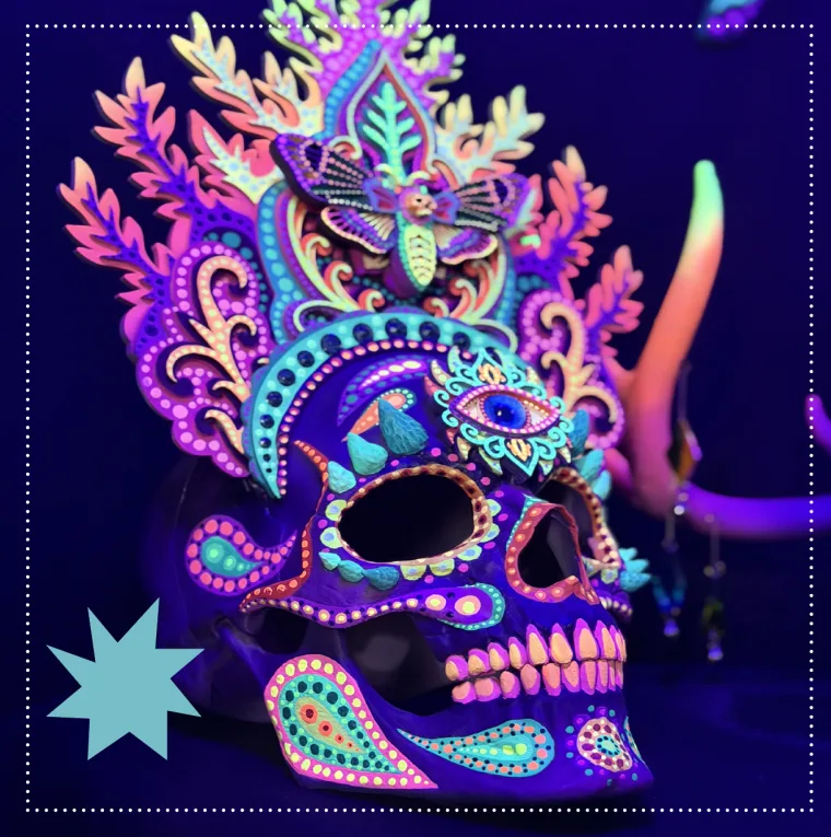 OBSCURA : une exposition fluorescente et immersive pour Halloween à Rennes