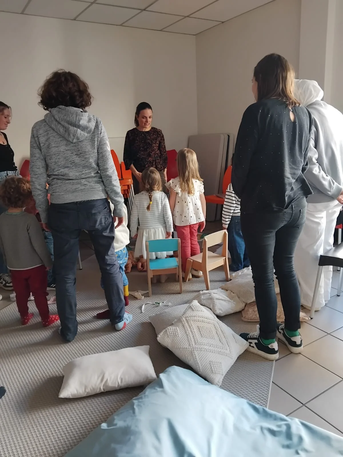 Faisons équipe pour bien grandir! Exposition interactive parent-enfant