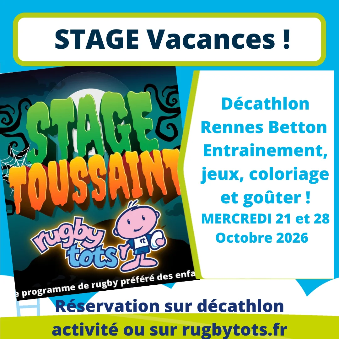 Mini stage RUGBYTOTS pour les 4 à 7 ans