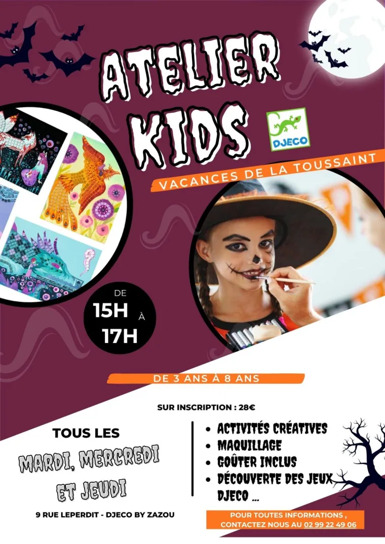 Atelier Kids chez Djeco by Zazou