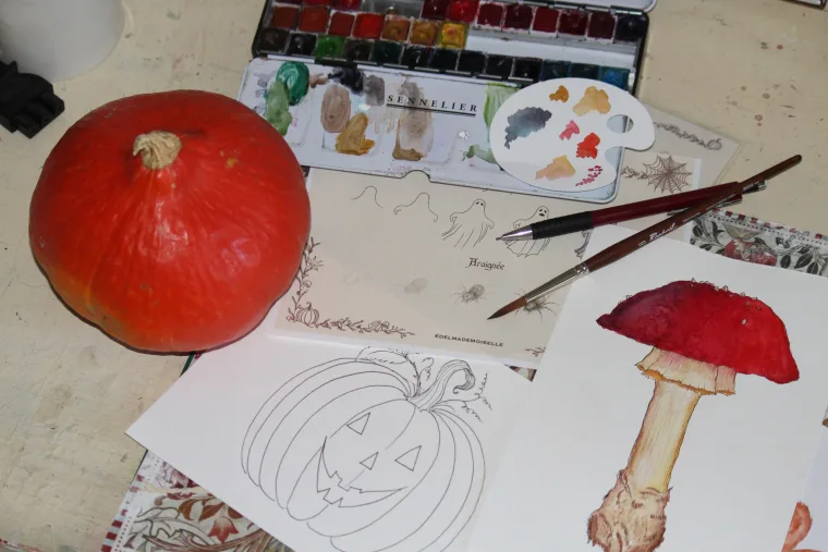 Atelier d’aquarelle