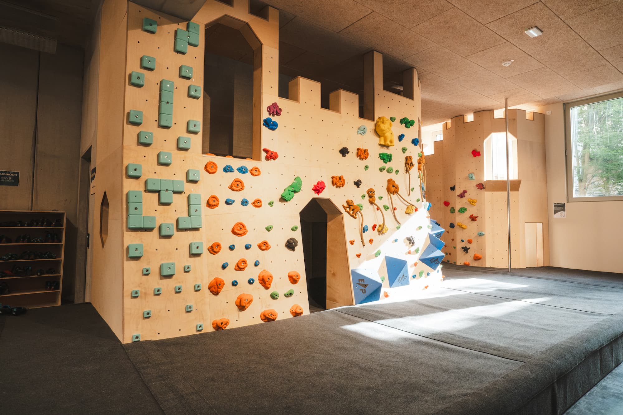 The Roof Rennes : de l’escalade dès 2 ans