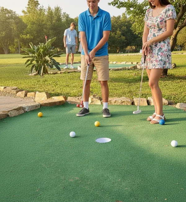 Le Trou Paumé : un mini-golf en pleine nature près de Rennes
